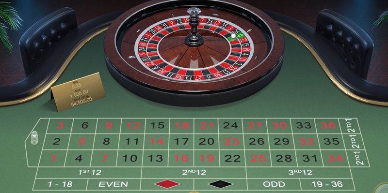 European Roulette Table